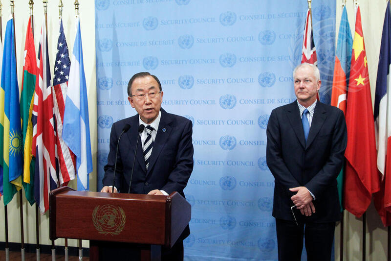 Secretary-General Briefs Press on Syria Report