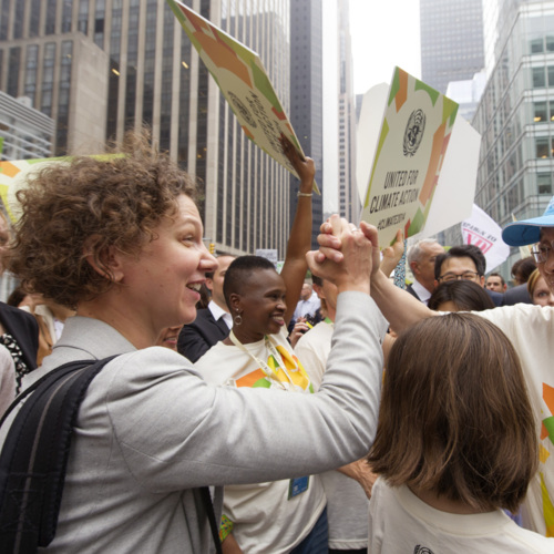 Secretary-General Joins People’s Climate March, New York