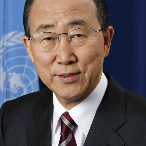 United Nations Secretary-General-Designate Ban Ki-moon at UN Headquarters in New York