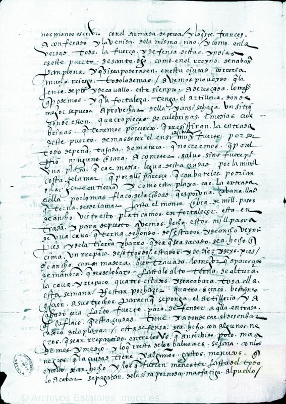 Comment by the Real Audiencia on the use of enslaved Black labor in the construction of the main defensive structures of Santo Domingo City, 1538