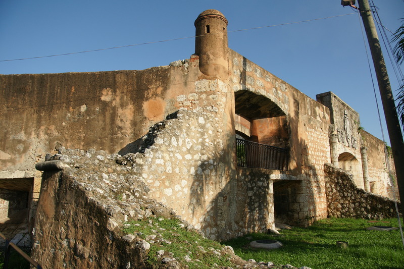 Eastern colonial walls of Santo Domingo
