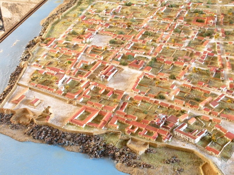 Colonial Santo Domingo City small-scale model. Museo de las Casas Reales